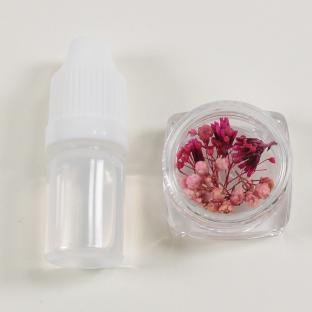 花材ハーバリウム液セット(赤&ピンク)|在庫ありの場合、土日祝除く通常1～3営業日で発送