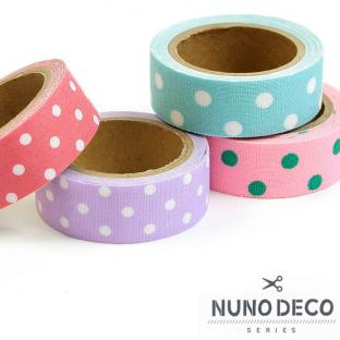 【お買い得品】NUNO DECO TAPE 11 水玉 全4色｜在庫ありの場合、土日祝除く通常1～3営業日で発送