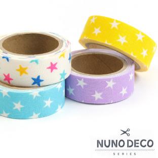 【お買い得品】NUNO DECO TAPE 11 スター 全4色