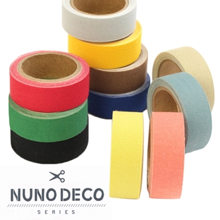【お買い得品】NUNO DECO TAPE 15 無地 全11色｜在庫ありの場合、土日祝除く通常1～3営業日で発送