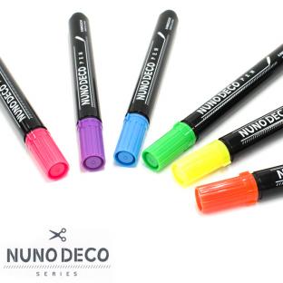 NUNO DECO PEN 蛍光 全6色｜在庫ありの場合、土日祝除く通常1～3営業日で発送
