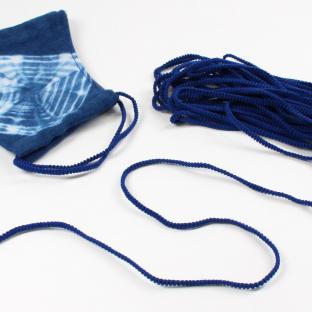 カラーモールマスクゴム 藍紺 巾3mm 1m単位｜在庫ありの場合、土日祝除く通常1～3営業日で発送