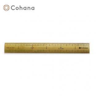Cohana 真ちゅうの竹尺 15cm ｜在庫ありの場合、土日祝除く通常1～3営業日で発送