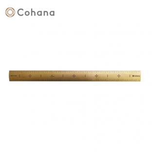 Cohana 真ちゅうの竹尺 30cm ｜在庫ありの場合、土日祝除く通常1～3営業日で発送