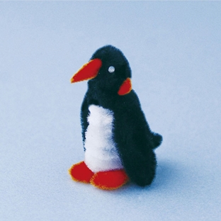 モールで作るかわいい動物マスコット　ペンギン 【メール便可】