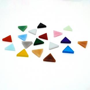モザイクガラス 三角 ミックス 1.5×1.5cm 約50g入