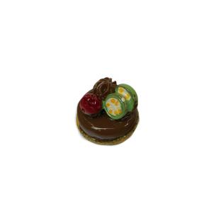 エルベール ミニチュアパーツ チョコレートホールケーキ MIT-874 チョコケーキ｜在庫ありの場合、土日祝除く通常1～3営業日で発送【2/17(金)17:59まで会員様限定SALE価格】