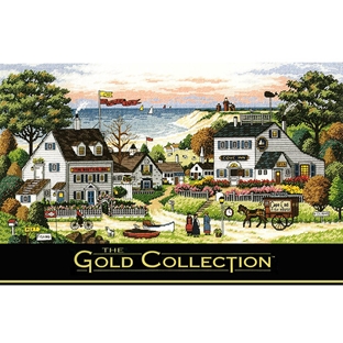 輸入刺しゅうキット　Dimensions　ゴールドコレクション 風景　 Cozy  Cove｜在庫ありの場合、土日祝除く通常1～3営業日で発送