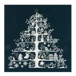 刺繍　刺しゅう輸入キット　DMC　クリスマスキット　DMC Christmas Tree Kit 生地Navy JPBK557N｜在庫ありの場合、4営業日前後で発送(土日祝除く)