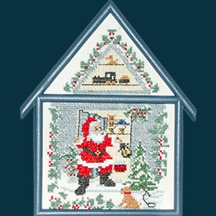 クロスステッチキット O.O.E. Choose Santa Claus gift｜在庫ありの場合、土日祝除く通常1～3営業日で発送