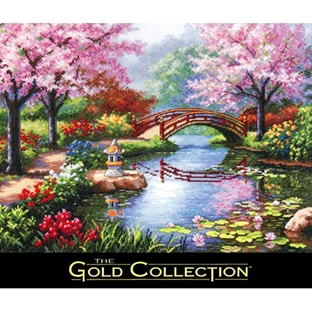 輸入刺しゅうキット　Dimensions　The　Gold　Collection　Japanese Garden｜在庫ありの場合、土日祝除く通常1～3営業日で発送