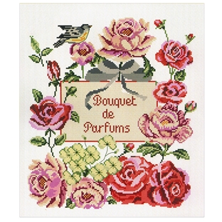 輸入刺しゅうキット　Princesse　Bouquet de parfums 【メール便可】｜在庫ありの場合、土日祝除く通常1～3営業日で発送