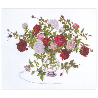 輸入刺しゅうキット　Oben(オーベン)　Natural Rose 【メール便可】｜在庫ありの場合、土日祝除く通常1～3営業日で発送