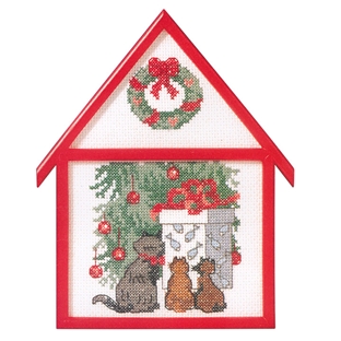 クロスステッチキット O.O.E. Christmas gifts for the Cats｜在庫ありの場合、土日祝除く通常1～3営業日で発送