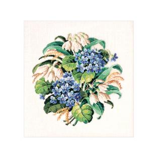 刺繍 O.O.E.　Bouquet of Hydrangea 84853 輸入キット｜在庫ありの場合、土日祝除く通常1～3営業日で発送
