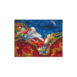刺繍 Dimensions Santa's Midnight Ride