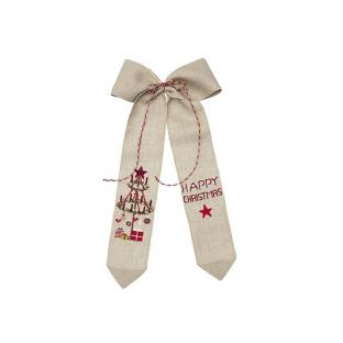 刺繍 RICO Christmas Displays Ribbon 「HAPPY CHRISTMAS Candle Tree」|刺繍 輸入キット 刺しゅうキット クリスマス クロスステッチ キット オーナメント