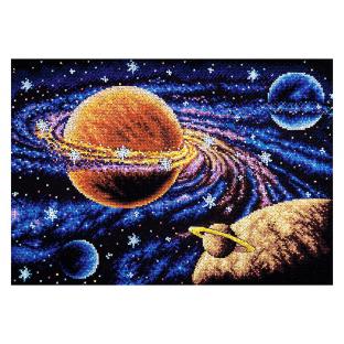 刺繍 PANNA(パンナ) Mysterious Universe (神秘の宇宙)|輸入キット クロスステッチ 地球 空【メール便可】