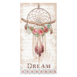 刺繍 Dimensions Floral Dreamcatcher