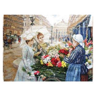 輸入刺繍 PANNA Parisians パリジャン パリの花売り｜在庫ありの場合、土日祝除く通常1～3営業日で発送