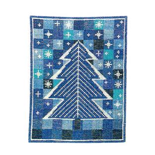 刺繍 輸入キット フレメ 星空のクリスマスツリー 青｜在庫ありの場合、土日祝除く通常1～3営業日で発送