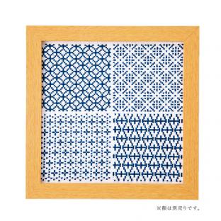 刺繍キット オリムパス 遠藤佐絵子の着物柄のクロス・ステッチキット 藍｜在庫ありの場合、土日祝除く通常1～3営業日で発送