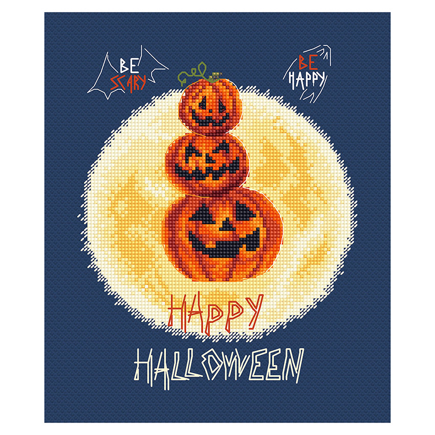 刺繍 LETISTITCH 997 Pumpkin's Party かぼちゃのパーティ/ハロウィン